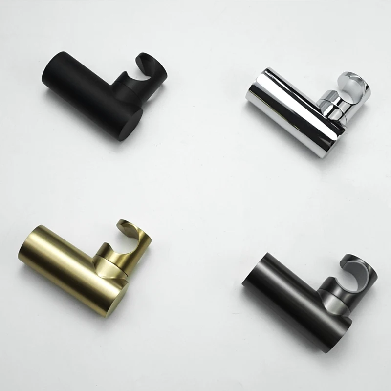 Adjustable Hand Shower Head Bracket Brass Shower Elbow Base Bidet Sprayer Support Bracket Bathroom Wall Mount Shower Head Holder