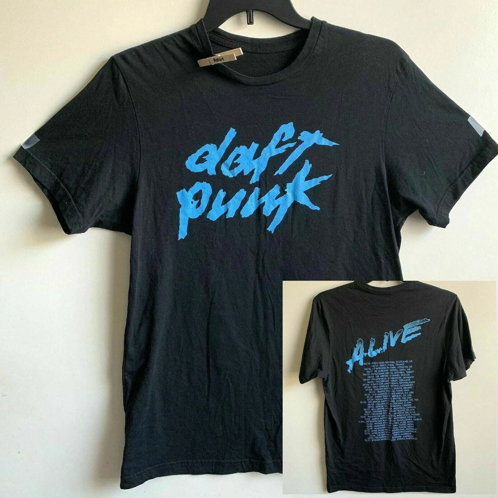 Daft Punk｜ALIVE 2006 ツアーT (Black・L) Daft Punk｜ALIVE 2006 ツアーT (Black・L)