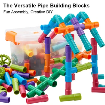 Kids Pipe Building Blocks 4