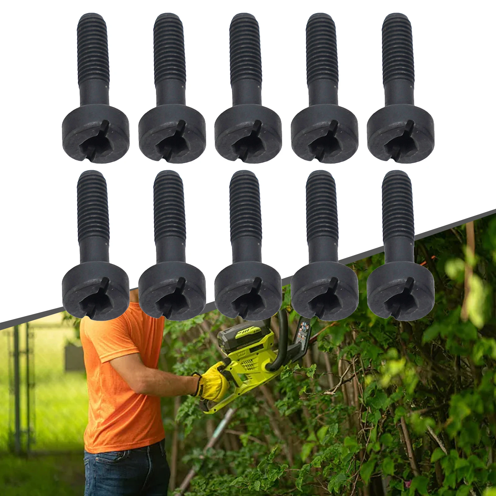 

10 Stuks 503217321 Schroef 340 345 350 440 445 450 460 461 Modellen Metalen Reparatie Installatie Tuin Elektrisch Gereedschap Ac
