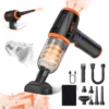 ME-VC1 4in1 Compressed Air Duster 110000RPM Electric Air Blower 16000PA Keyboard Cleaner with LED Light for PC Computer 2