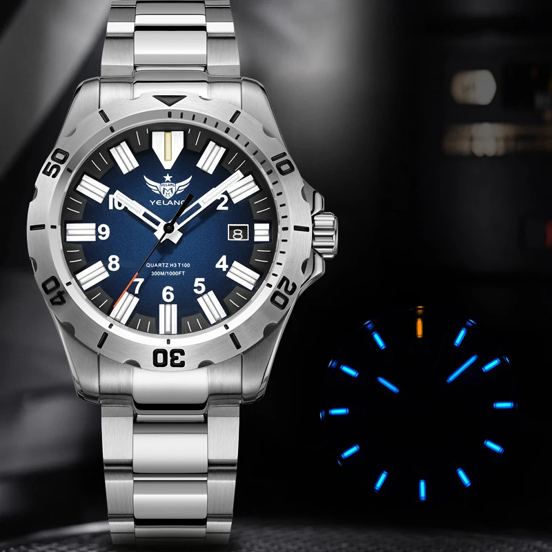 yelang v1036s 42mm men quartz watch luminous 10 years lithium swiss ronda 715 li movement 30atm 300m waterproof military style YELANG V1036S 42mm Men Quartz Watch Luminous 10 Years Lithium swiss RONDA 715-Li Movement 30ATM 300m Waterproof Military Style 4