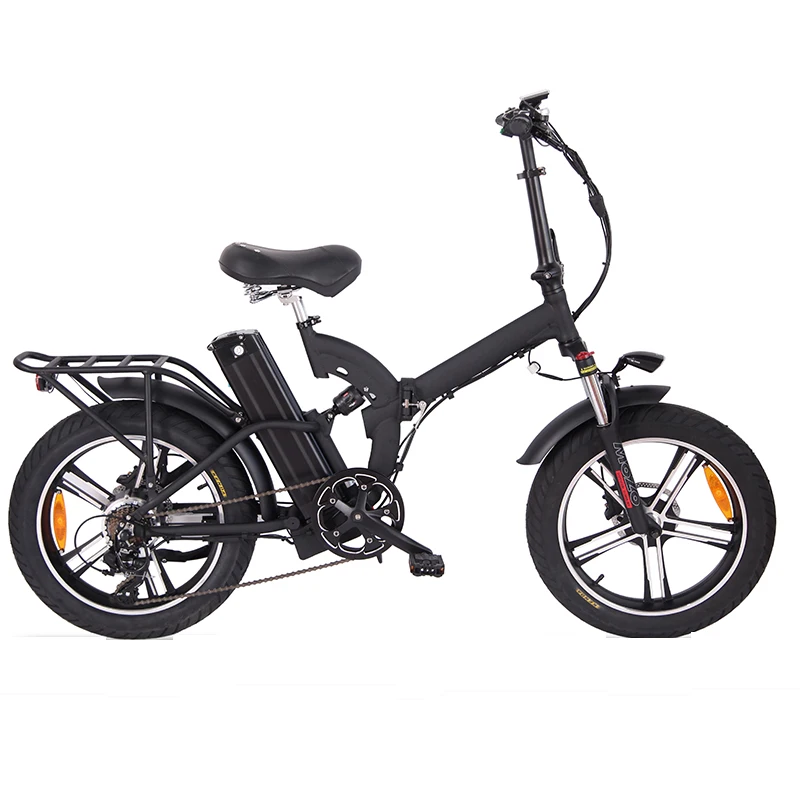 10.4ah battery with 36v 48v 250w 500w motor off road europe fat tire tyre big wheel foldable folding electric bike for adults