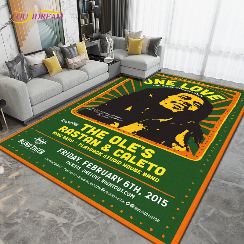 Bob-Marley-Reggae-Music-Jamaican-Style-Musical-Area-Rug-Large-Rugs ...