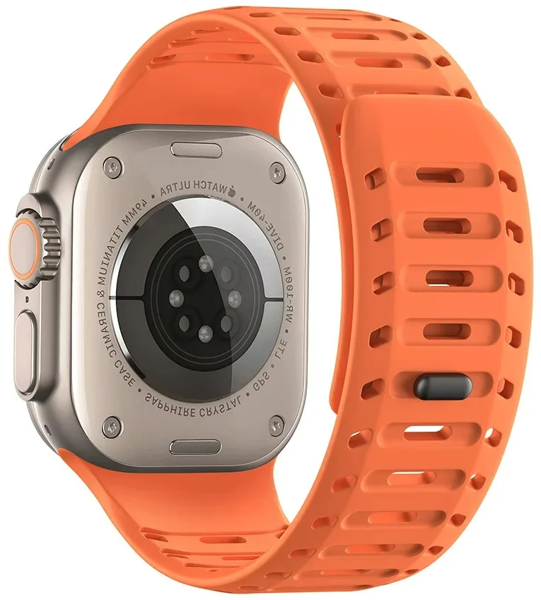 Magnetic Silicone Comfort Strap for Apple Watch