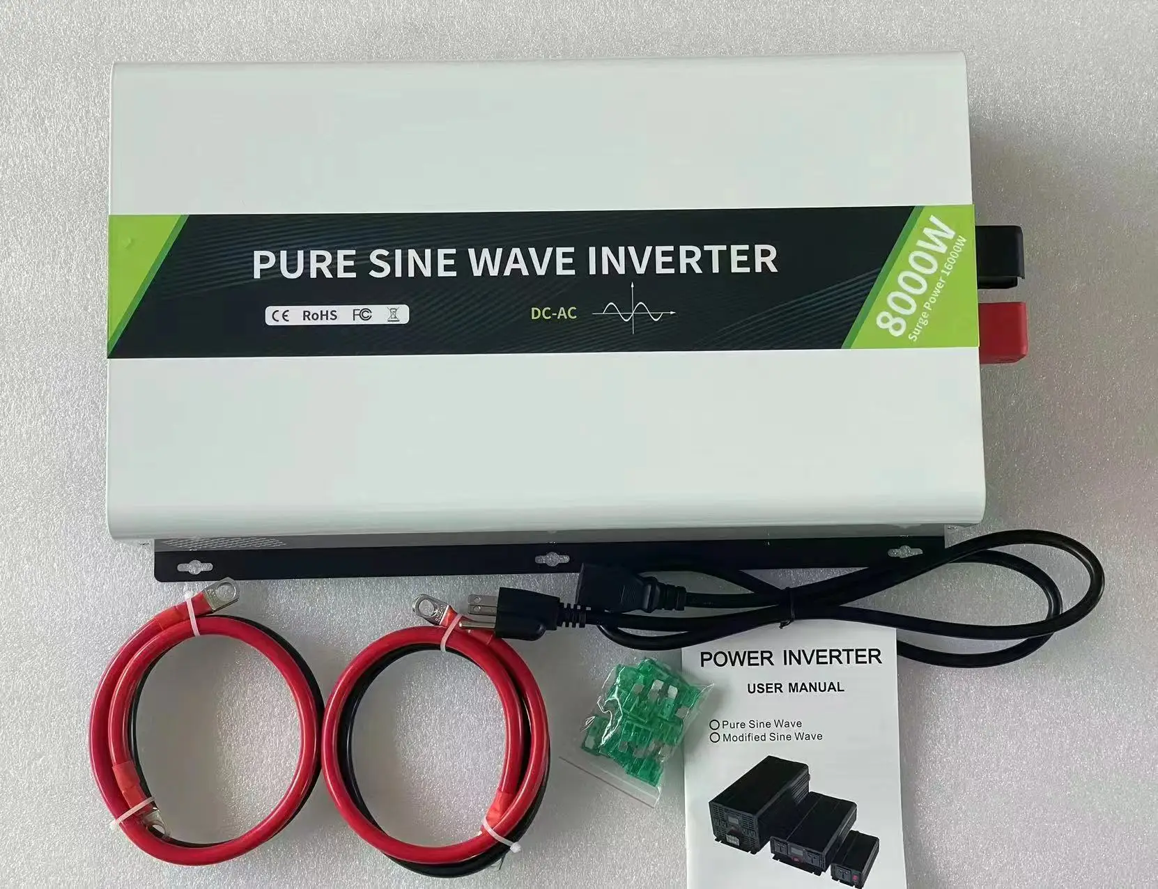 MYAMi 8000W 피크 태양광 인버터 16000W DC 24V 48V AC 110V 2..