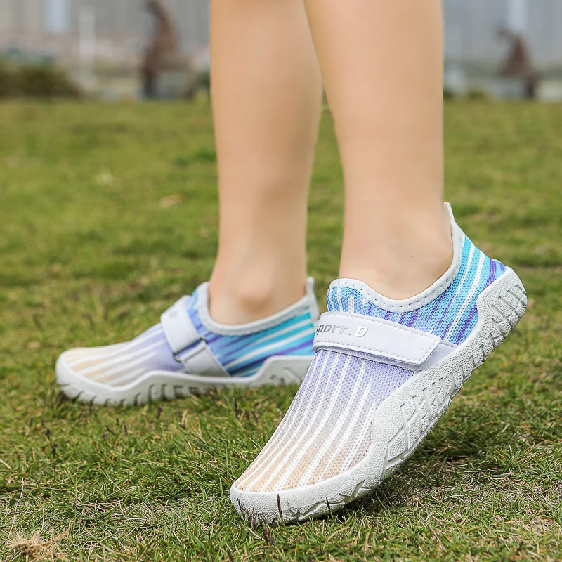 Children Water Sports Sneakers Kids Aqua Shoes Beach Barefoot Quick Dy Water Shoes For Swimming Pool Seaside Upstream Wading New