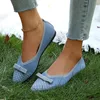 New Woman's Shoes Knitted Skateboard Breathable Comfortable Bow Style Walking Shoes Casual Toes on Flat 3
