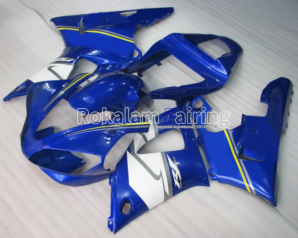 

Хорошая Go капот для Yamaha YZF1000 R1 2000 2001 YZF R1 YZF-R1 YZF R1 синий мотоцикл обтекатель (литья под давлением)