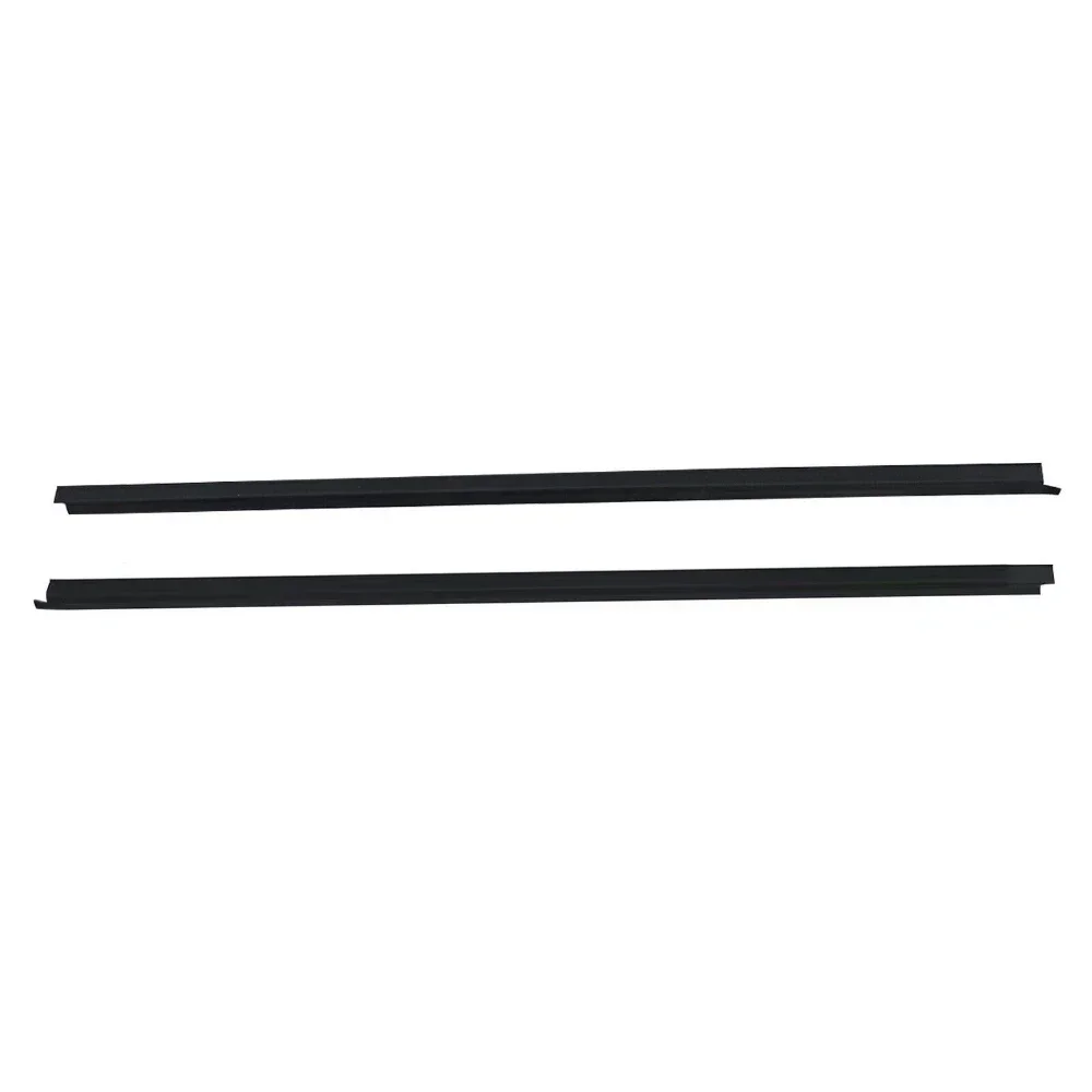 2Pcs Window Weatherstrip for Nissan Big-M D21 Hardbody Pickup 1986-1997 Side Door Outer Glass Rubber Sealing Moulding Trim Belt