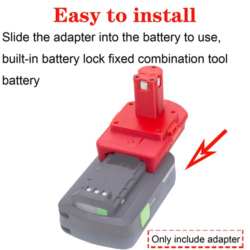 Adaptateur Batterie Hansch 18V – Convertisseur De Station D’alimentation (Branchement Facile)
