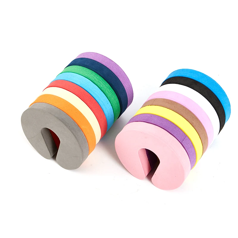 Soft Foam Door Stopper Protection Baby Safety Keeps Doors From Slamming Prevents Finger Pinch Injuries Finger Protector 5Pcs