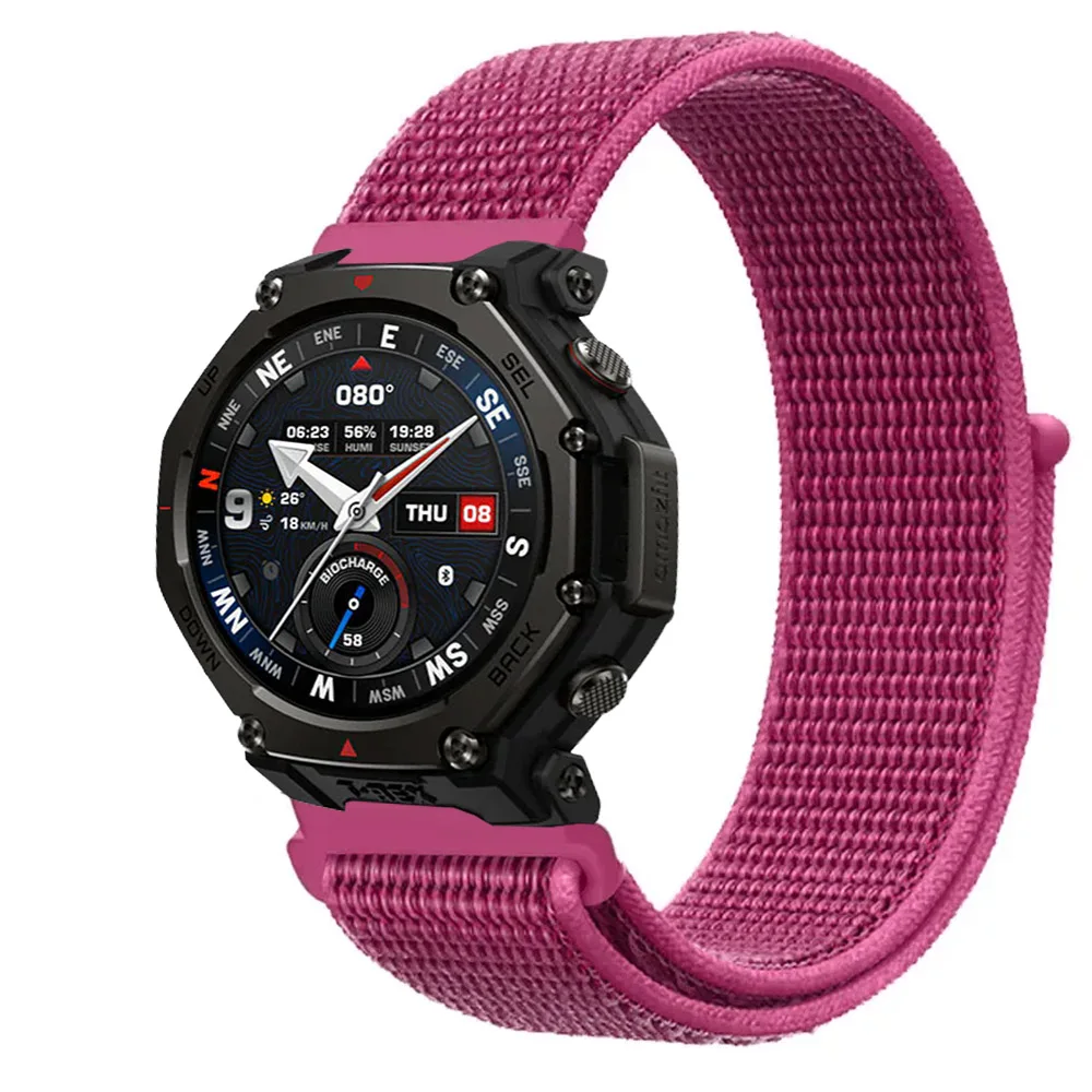 Nylon Loop Band in Black - Breathable & Adjustable