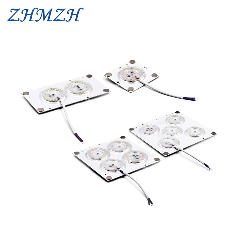 12W 24W 36W 45W LED 모듈 광원 칩 천장 조명 LED 구슬 자석으로 설치 실내 조명 AC220V 6500K
