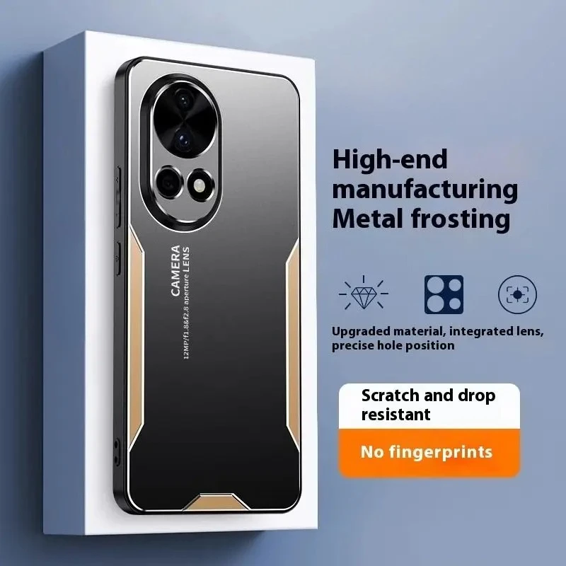 Luxury Aluminum Alloy Metal Shockproof Bumper Camera Protect Phone Case