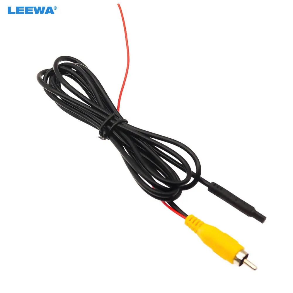 LEEWA Автомобильная камера заднего вида с 4-контактным разъемом на RCA штекер