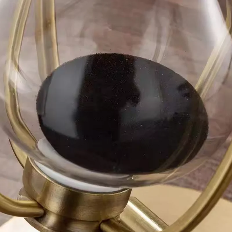 15-60 Minutes European Retro Brass Hourglass 360° Rotating Metal Sand Clock Antique Timer Home Office Desktop Decoration Gifts 4