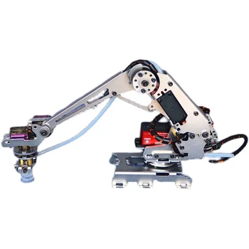 Nuovo Braccio Robotico a 6 Assi con Servomotori MG996R per Arduino, Kit Fai-da-Te con Ventosa, Giocattoli STEM
