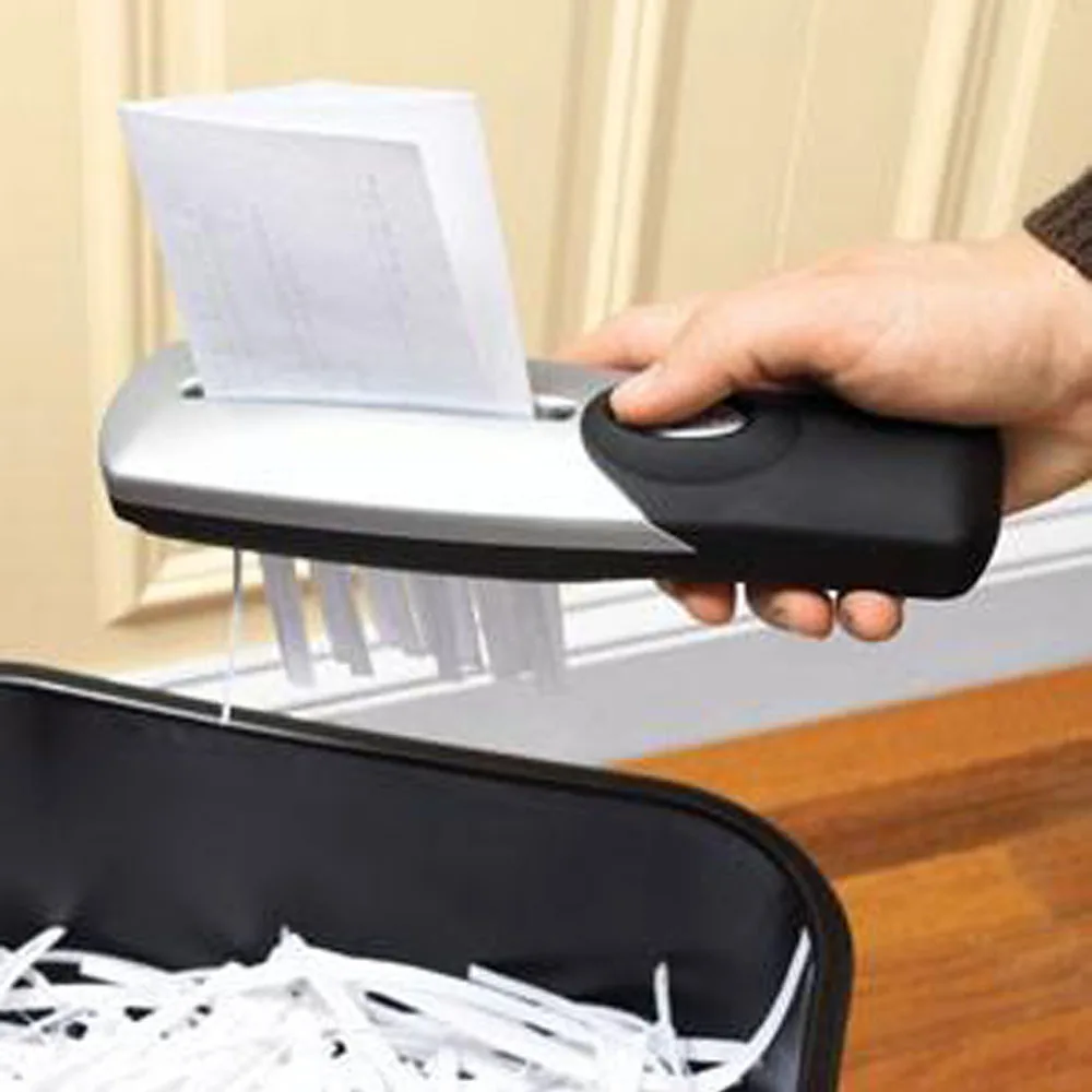 Creative Handheld USB Powered Paper Trimmer Shredders Papierversnipperaar For Crush Office Mini Document Trituradora Papel