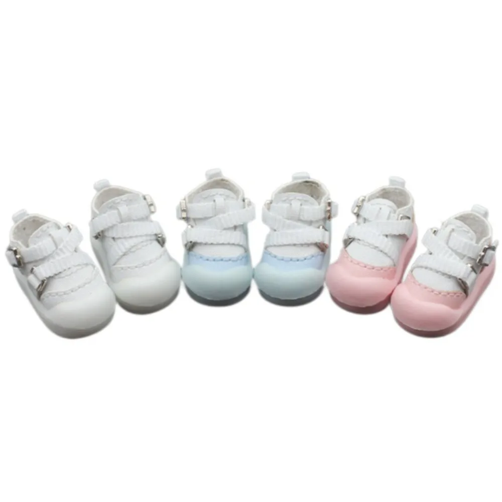 Fashion OB11 1/12 Dolls Doll Shoes BJD Soft Dolls Soft Glue Shoes Small MJD BJD Doll Shoes Idol Dolls