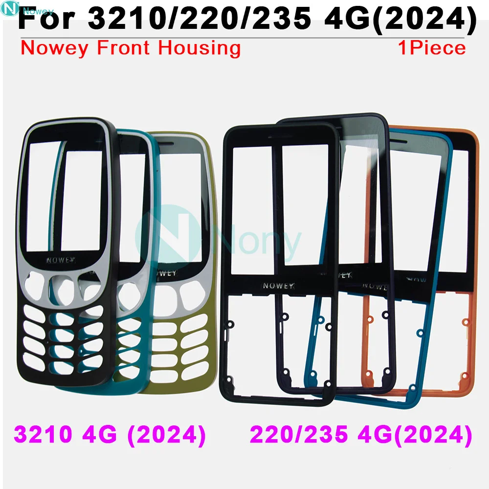 Premium Nowey Colorful Front Housing Cover for 2024 Phones - Durable Replacement Case