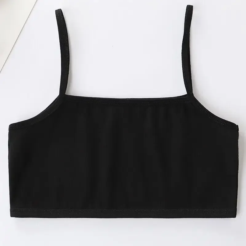kids underwear 4pcs Baby Girls Solid Color Underwear Sport Wireless Small Training Puberty Bras Bra Undergarment Clothes