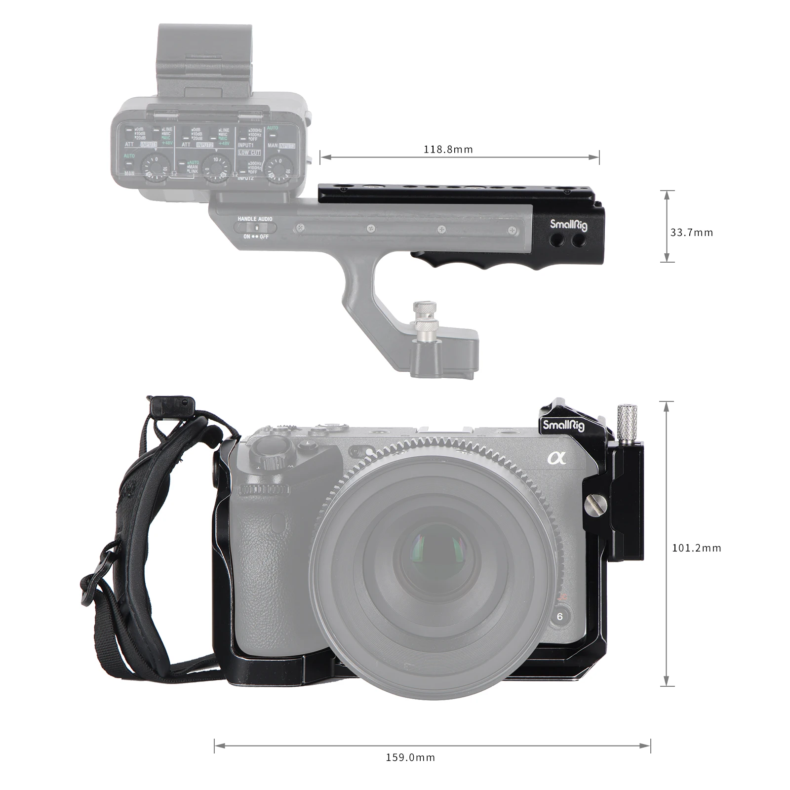 SmallRig4139 Sony FX30 / FX3ハンドヘルドケージキット