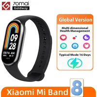 Global Version Xiaomi Smart Band 8 Mi Bracelet 7 Color AMOLED Screen Blood Oxygen Bluetooth Waterproof Miband Wrist Sport Watch 1