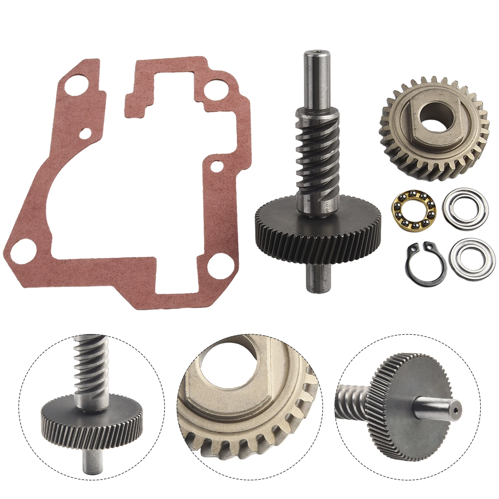 

New Arrival High Quality Worm Gear Kit Snap Ring Set 9709231 WP9709231 Accessories 9706529 W11086780 Chainsaw Garden Supplies