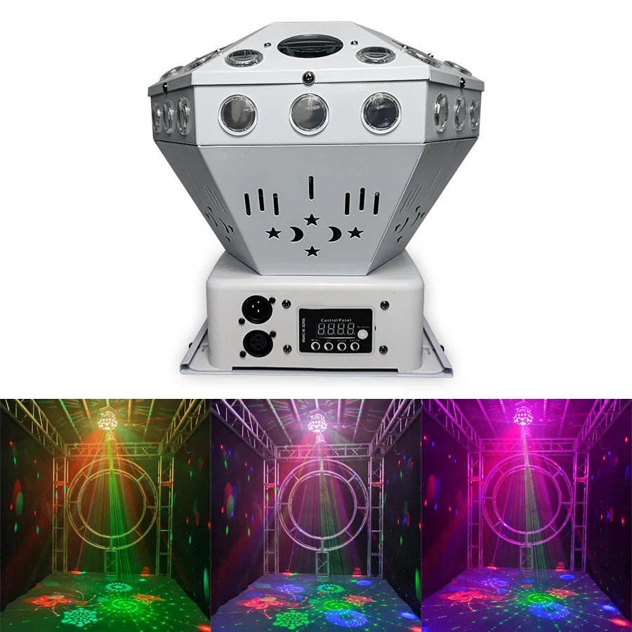 

New high quality laser pattern magic ball rotating moving light dj light disco atmosphere light rotating laser projector