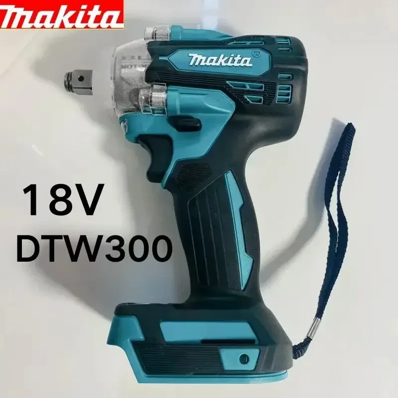 Электрический гайковерт Makita Dtw300, гайковерт ударного действия с мощной литиевой батареей, 18 в, с литиевым аккумулятором