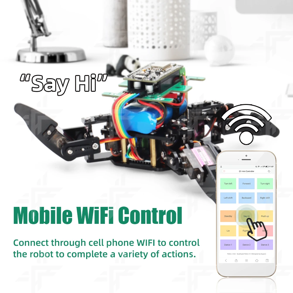 Tscinbuny Smart Robot Starter Kit for Arduino Complete Robotic Programmable Robot Educational Automation Kits with Codes Manual 2