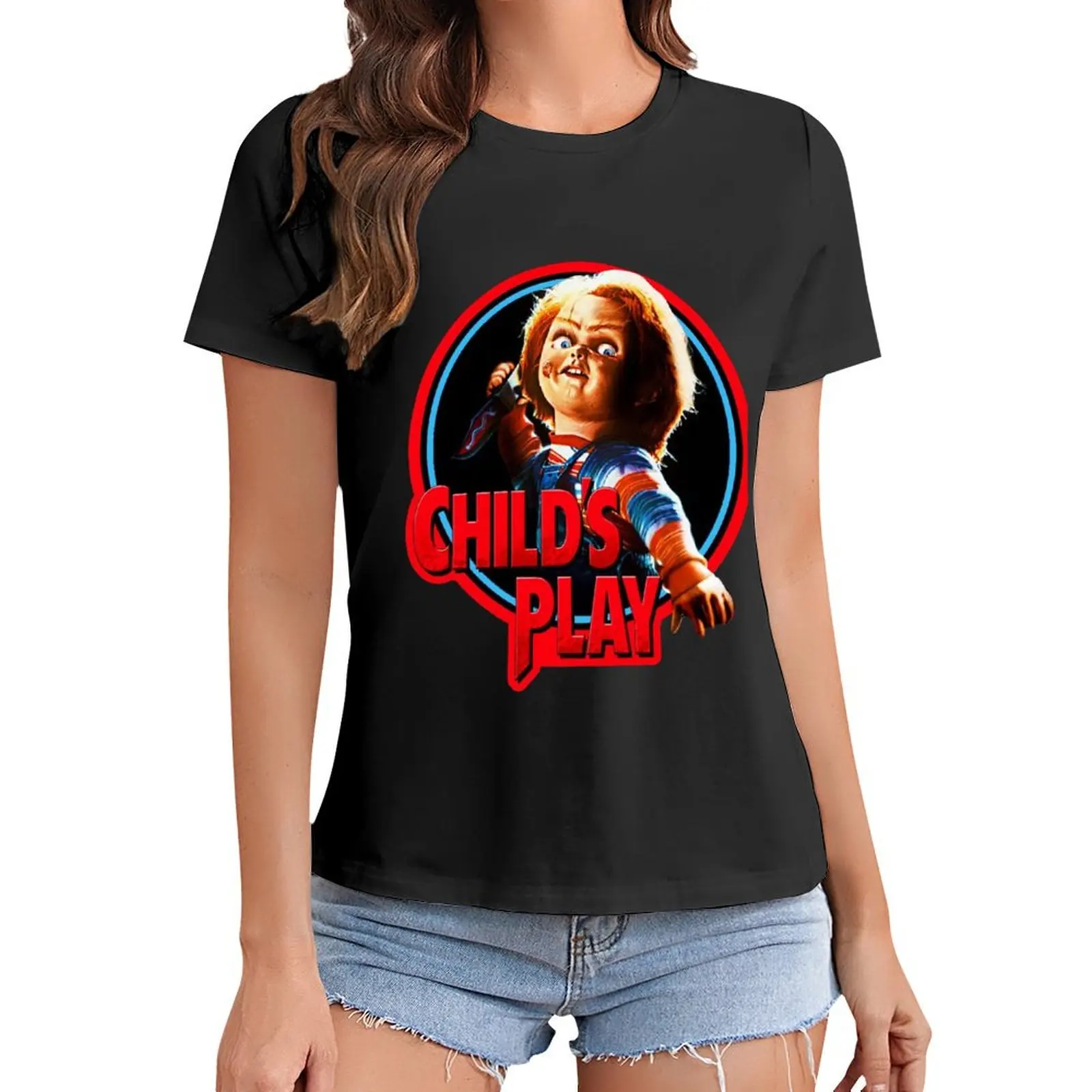

Chucky T-Shirt shirts graphic tees tees Women t shirt