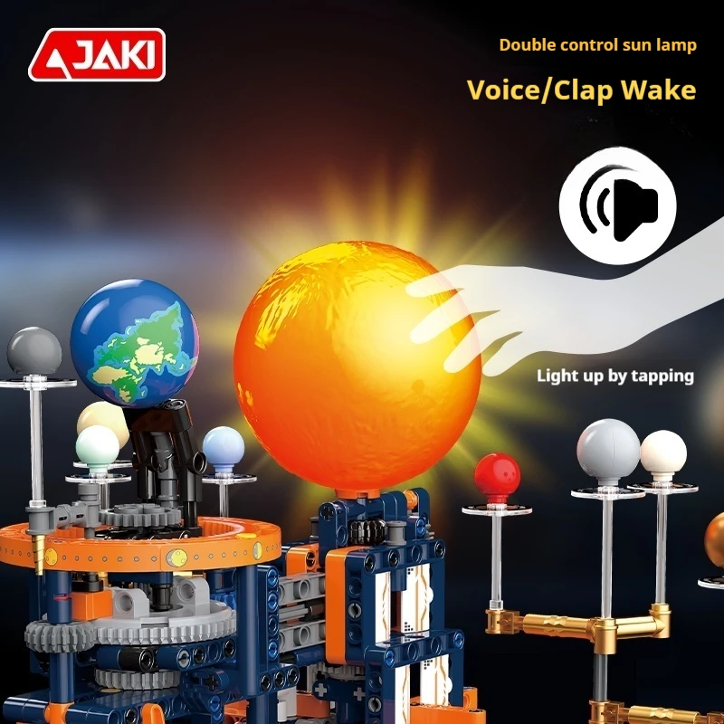 JAKI Universe Exploration CK008 Solar System Planetarium Building