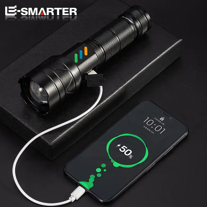 DIY TECH UK - Super Bright LED Torch - 300m Range - 2-Pack - Next Generation LED Technology - 5 - View #7