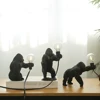 King Kong Gorilla Animal Table Lamp Indoor Resin Decoration Small Night Lamp Creative Crafts Gorilla Table Decor Lamp 6