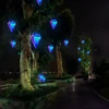 Event Party Supplies Iridescent Diamond Wall Hanging Decoration Wedding Gift Light Pendant Outdoor Background Christmas Decor 3