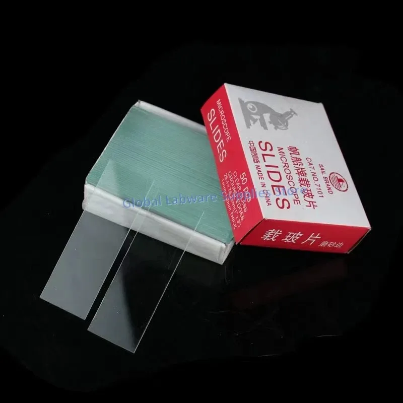 One Box Microscope Glass Slide Biological Experiment Section Cover ...