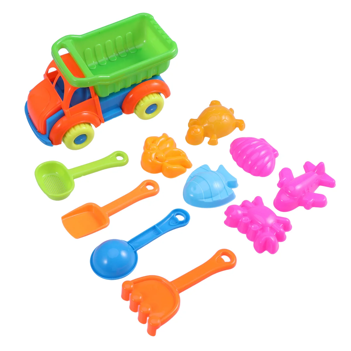 11 Pcs Toy Playing with Sand Child Toys Beach for Kids Pool Bath Childern Children 2