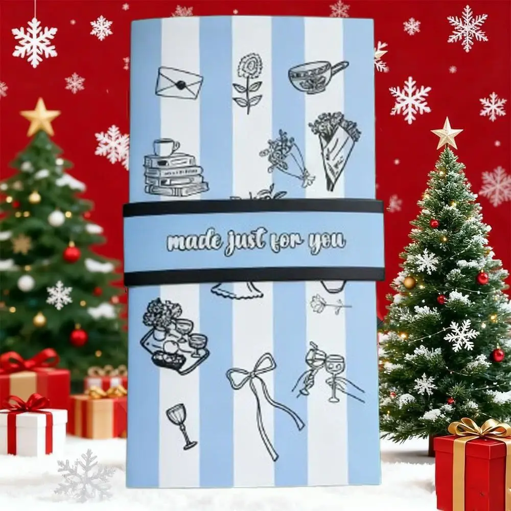 Handmade Christmas Gift Card Paper Blessing Message DIY Gift Card DIY with Envelope Waterfall Gift Card Christmas Party