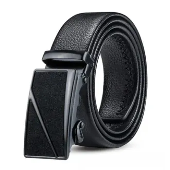 남성용 자동 버클 리치 패턴 허리 벨트, 비즈니스 선물, E-Shop 장식 액세서리, 바지 벨트, Opp 120cm