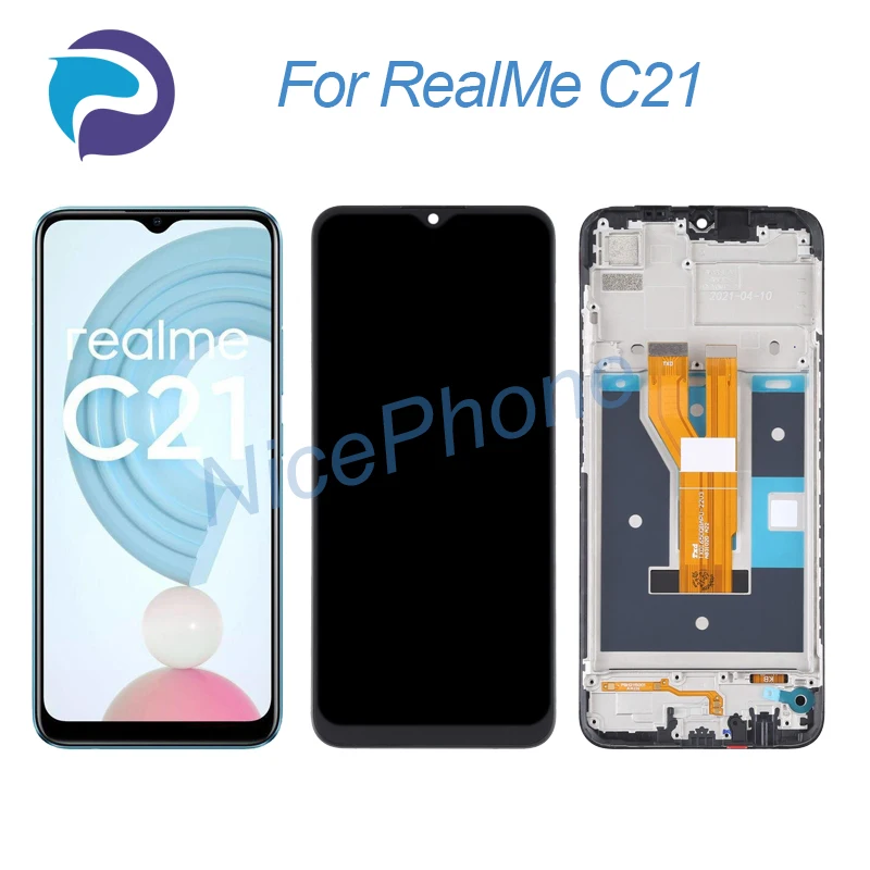 

ЖК-экран для RealMe C21 + сенсорный дигитайзер 1600*720 RMX3201 для RealMe C21 ЖК-экран дисплей