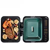 DMWD Household Double Side Heating Electric Skillet Crepe Pancake Maker Automatic Pizza Pie Machine Baking Tray Hot Pot 2 in 1 3