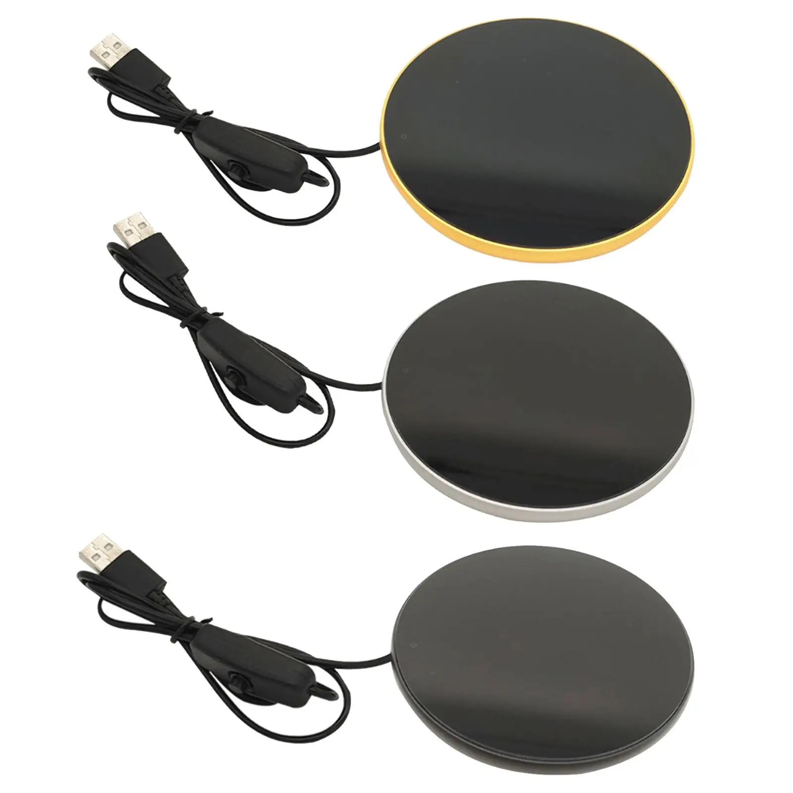 Electric Mug Heater Attachments Cup Warmer Mat for Coffee Beverage 2
