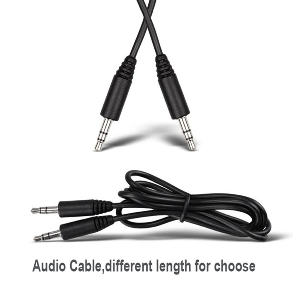 

50cm 70cm 1m 3.5mm Jack Male to Male Audio Aux Auxiliary Cable Cord For Mobile Phone MP3 MP4 Car Headphone Speaker