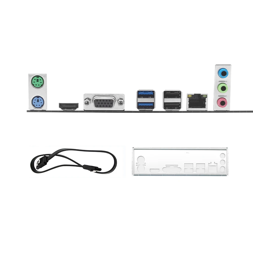 Motherboard Suporte Core i3 i5 Processador Cpu Ddr3 Memória Ram Desktop M.2 Ngff Usb 3.0 Vga B75-pro u5 Machinist-b75 - Imagem 4