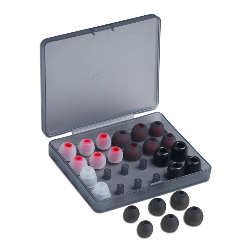 Fiio Hs19 Silicone Eartips Substituição 12 Pares - Image 3