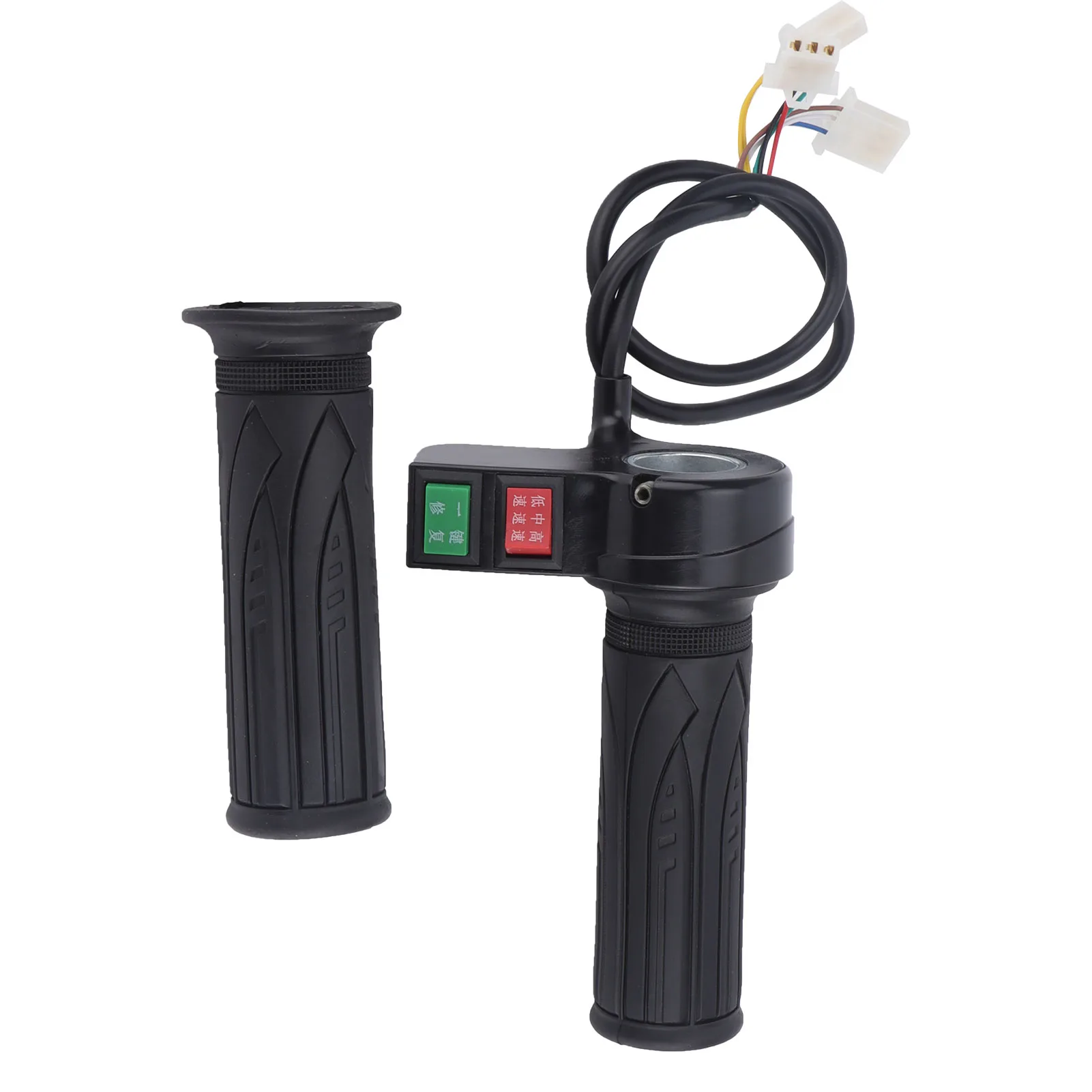 Electric Bike 3-Speed Throttle Handle Grips - 1 Pair