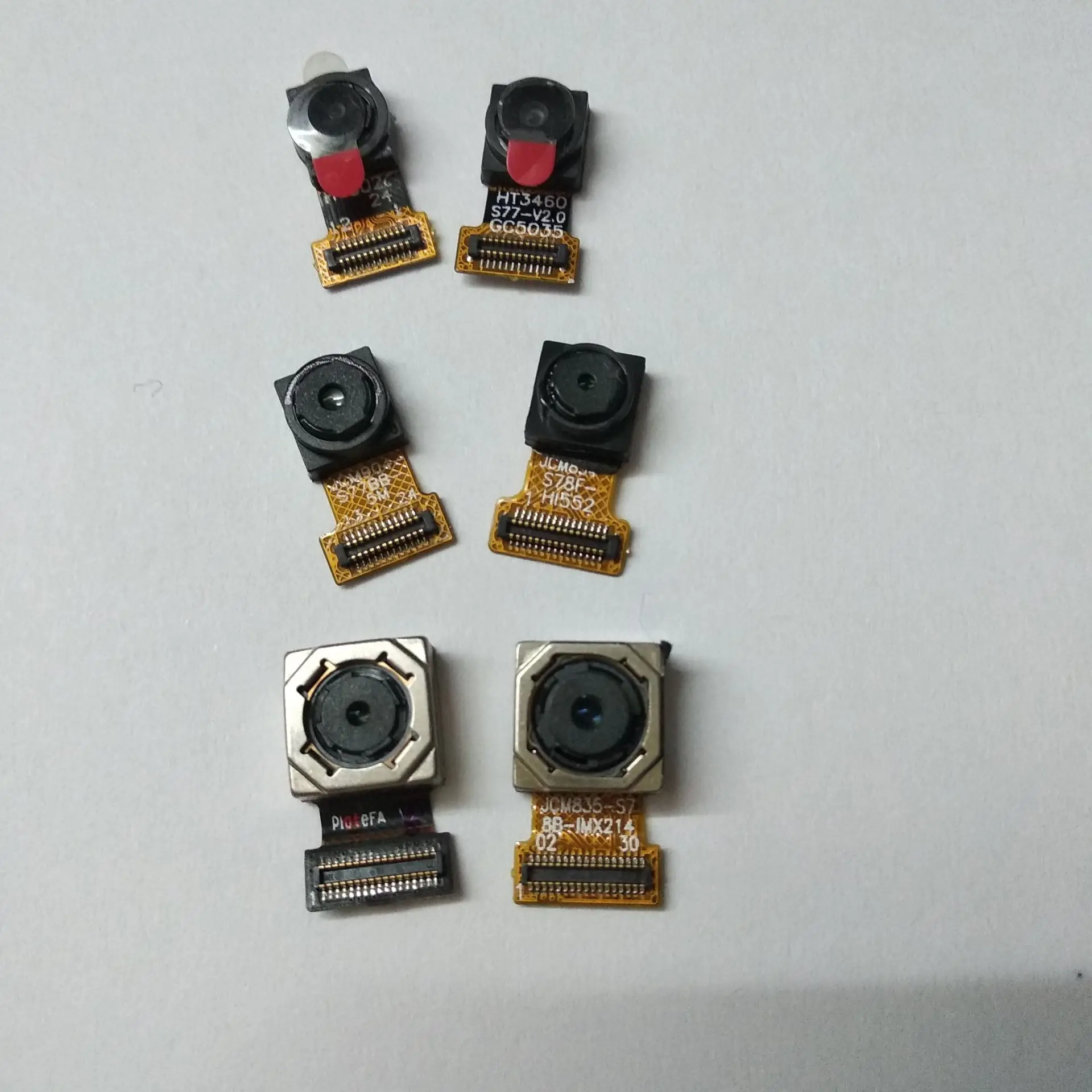 Per Oukitel C19 Pro Fotocamera/Fotocamera Anteriore Sub Fotocamera Posteriore Led Flash Light Fpc Flex Cable Parte Di Ricambio Parti Perfette