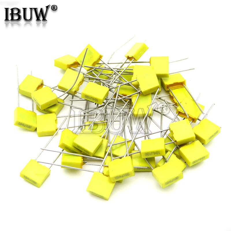 Polypropylene Film Capacitor 20PCS 100V 1nF-470nF